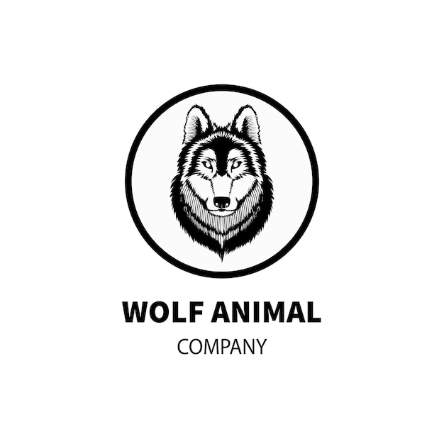 Kostenlose vektor-wolf-logo-sammlung