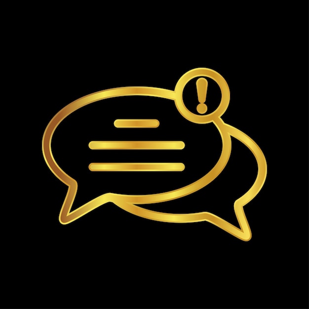 Kostenlose vektorblasen chat-logo-vorlage chat-icon