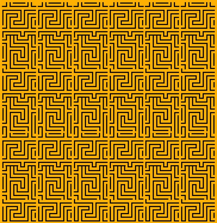 Kostenloser Vektor-Form-Linienmuster-Hintergrund für das Webseiten-Design
