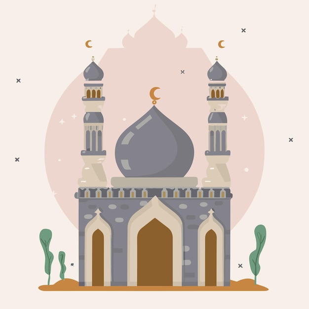 Kostenloser Vektor Ramadan Kareem dekorative islamische Ornamente Gruß