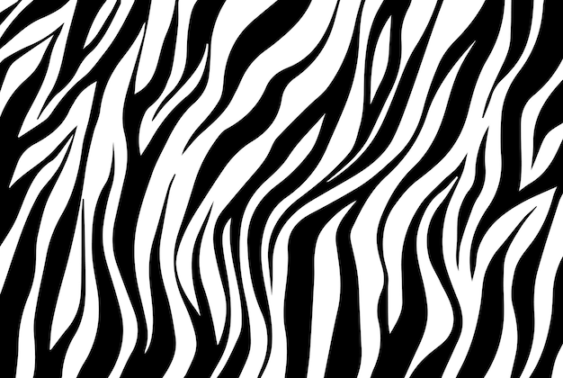 Kostenloser Vektor-Zebradruck-Hintergrund
