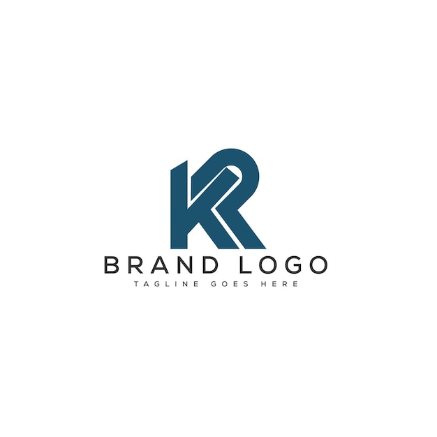 KP Buchstaben-Logo-Design-Vektor-Vorlage-Design für die Marke