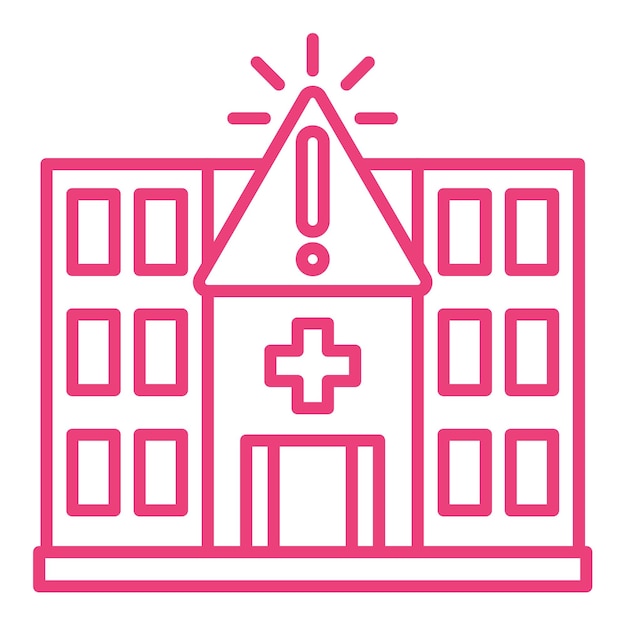 Vektor krankenhaus-symbol