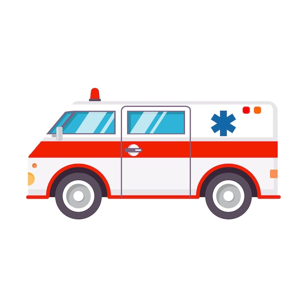 Krankenwagen mit sirene