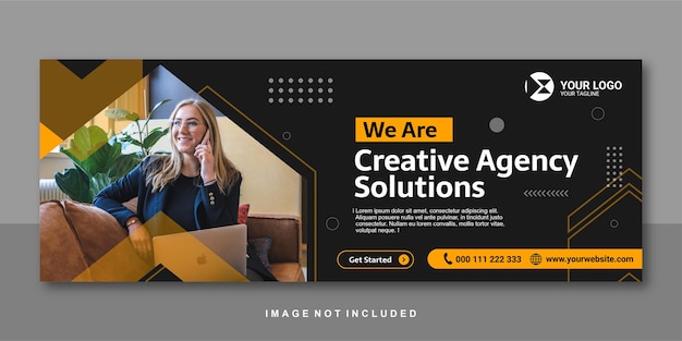 Kreativagenturlösung Facebook-Banner-Premium-Design