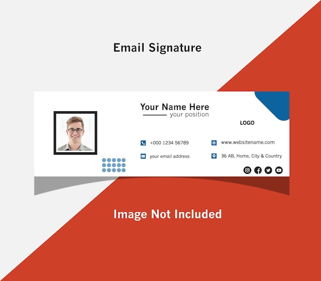 Kreative e-mail-signatur