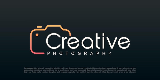 Vektor kreative fotografie logo-design-vektor-inspiration