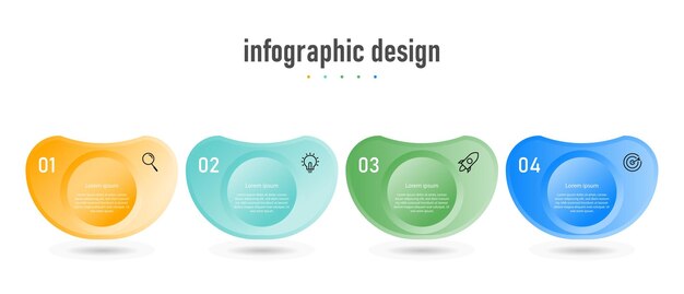 Kreative infografik-design-geschäftsvorlage