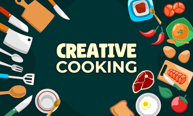 Kreative Kochen-Essentiale