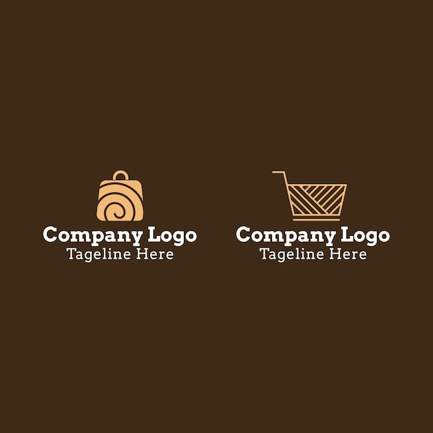 Vektor kreative shop-logos
