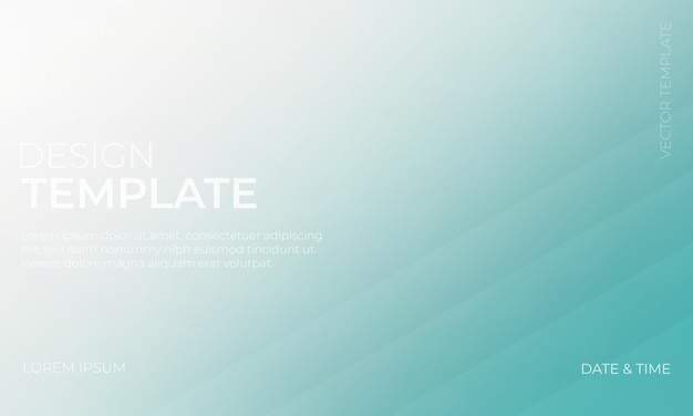 Kreative Teal- und Weißvektor-Gradient-Textur mit körnigem Design