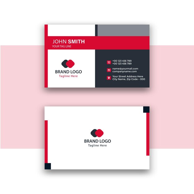 Kreative Visitenkarte Design