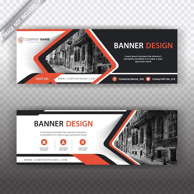 Kreatives Banner-Design