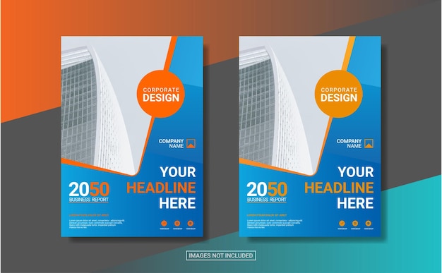 Kreatives corporate-buchcover-design