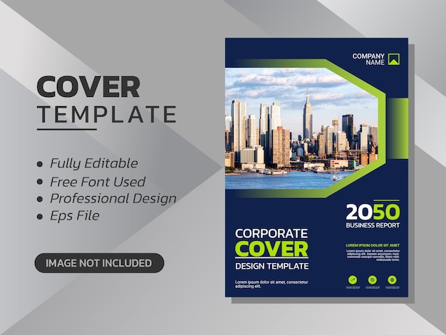 Kreatives corporate-buchcover-design