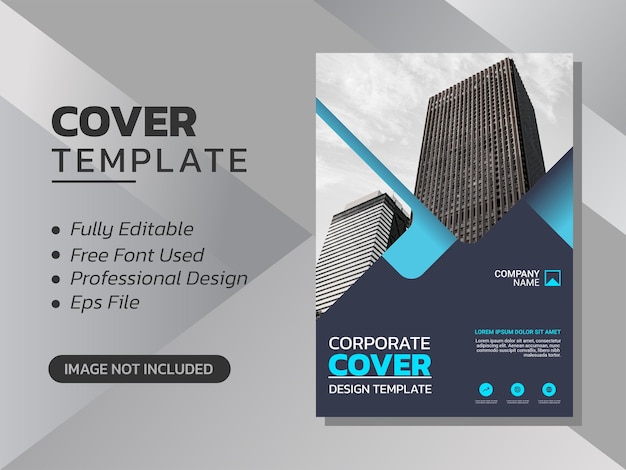 Kreatives corporate-buchcover-design