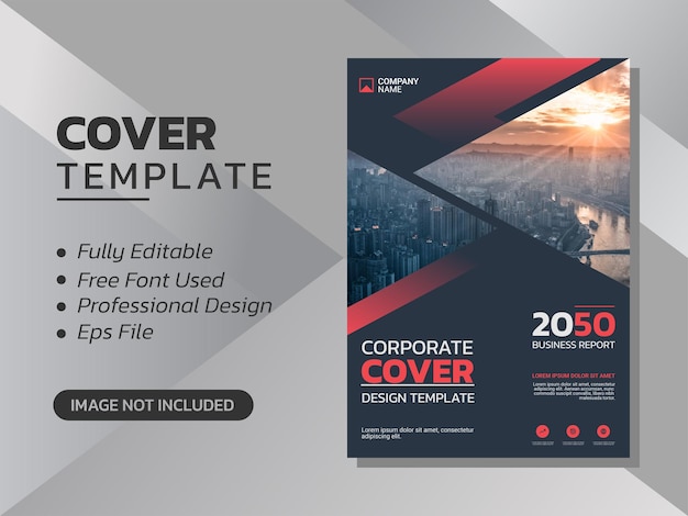 Kreatives corporate-buchcover-design