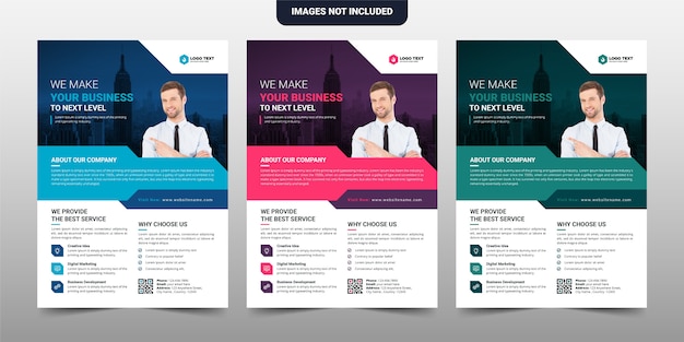 Kreatives Corporate & Business Flyer Template Design