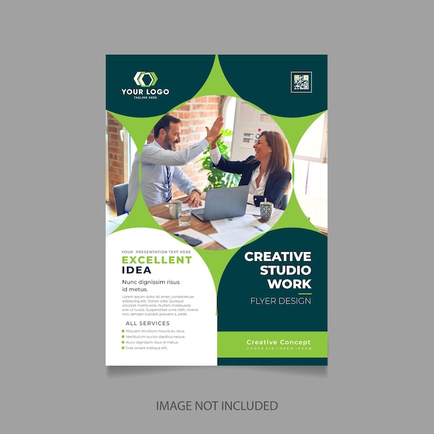 Kreatives corporate-flyer-design