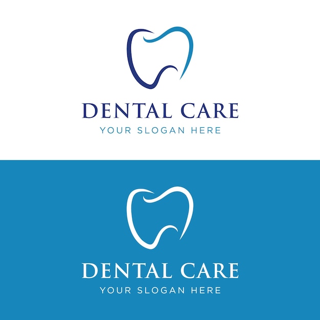 Kreatives dental-abstrakt-logo-design logo für zahnärzte klinikzentren zahnpflege und geschäft