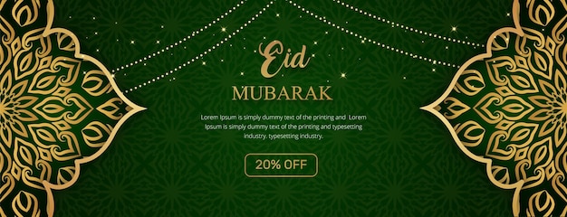 Kreatives eid mubarak-banner-design