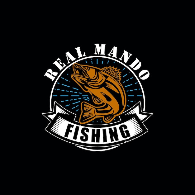 KREATIVES FISCHEN-T-SHIRT-DESIGN ECHTER MANN IST FISCHEN