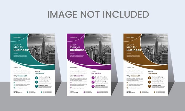 Kreatives Flyer-Design für Ihr Unternehmen