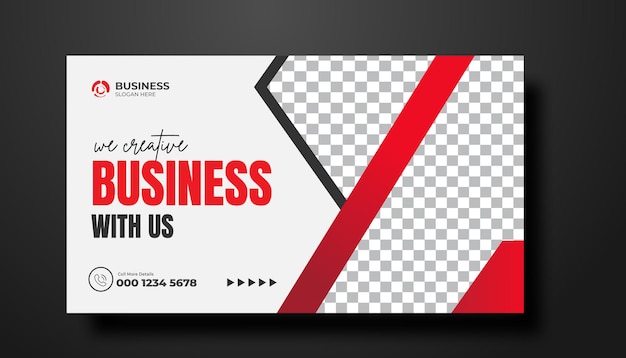 Kreatives Geschäftsmarketing-Banner-Design