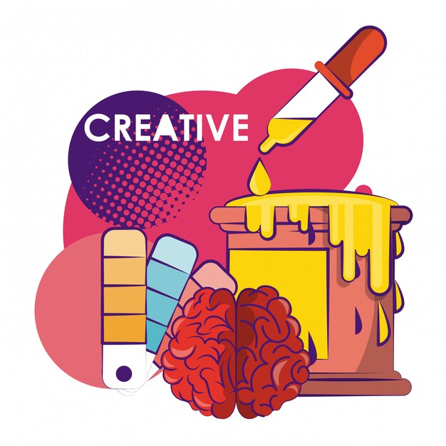 Kreatives grafikdesign