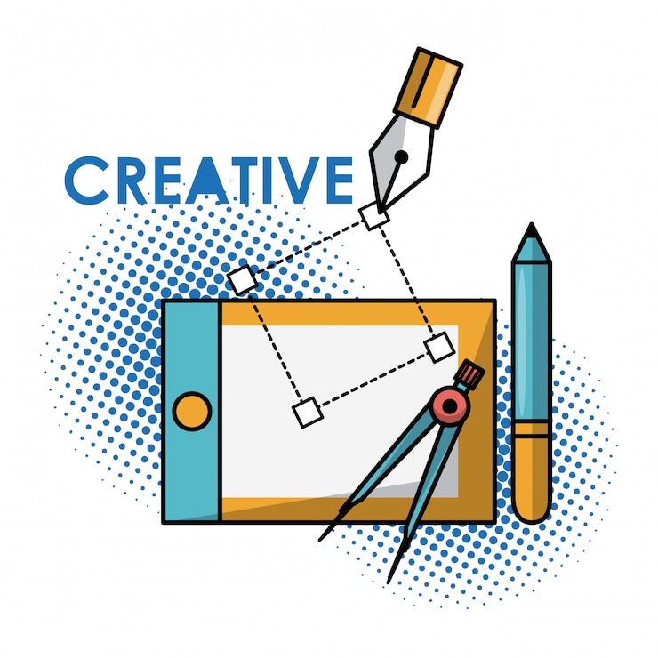 Vektor kreatives grafikdesign