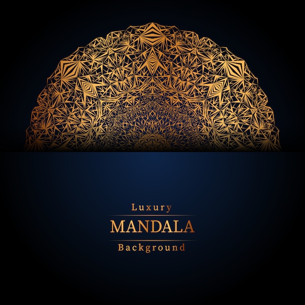 Kreatives Luxus-Mandala