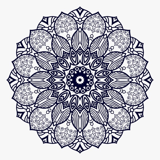 Kreatives mandala design premium