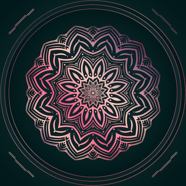 Kreatives Mandala-Design