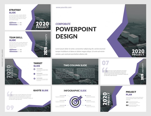 Vektor kreatives präsentationsvorlagen-design