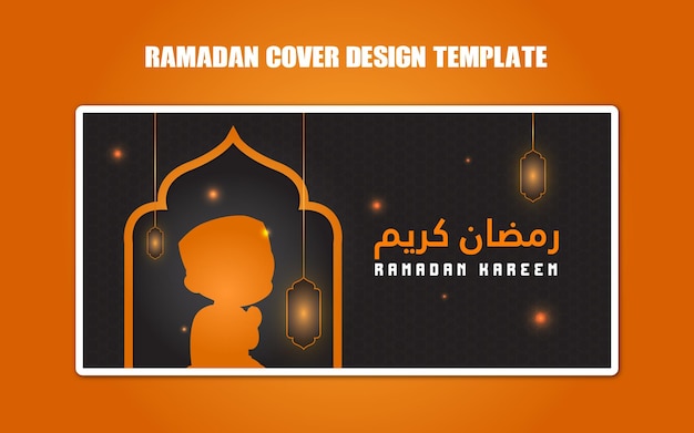 Vektor kreatives ramadan-facebook-timeline-vektor-cover-design