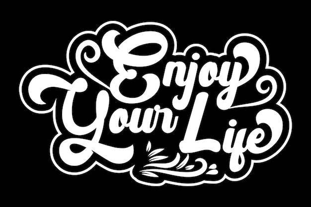 kreatives Typografie-T-Shirt-Design