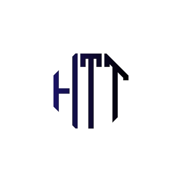 Kreatives ursprüngliches modernes minimalistisches zeitloses Negativraum-Monogramm-Logo-Design