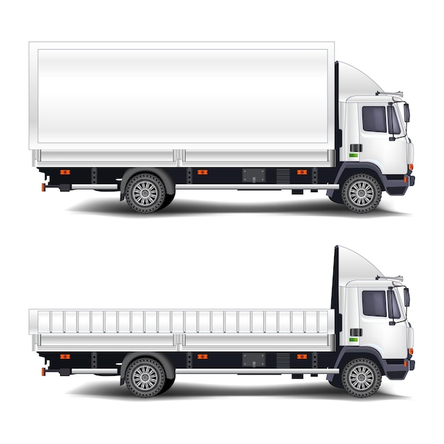 Kreatives Vektorillustrationsdesign für Transportfahrzeuge