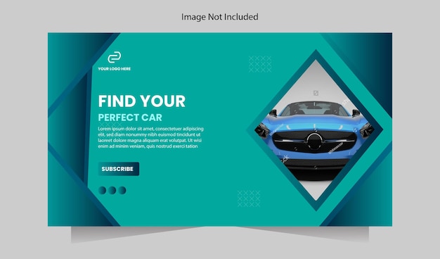 Kreatives Web-Banner-Design