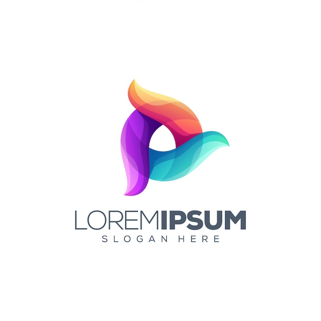 Kreis medien-logo-design