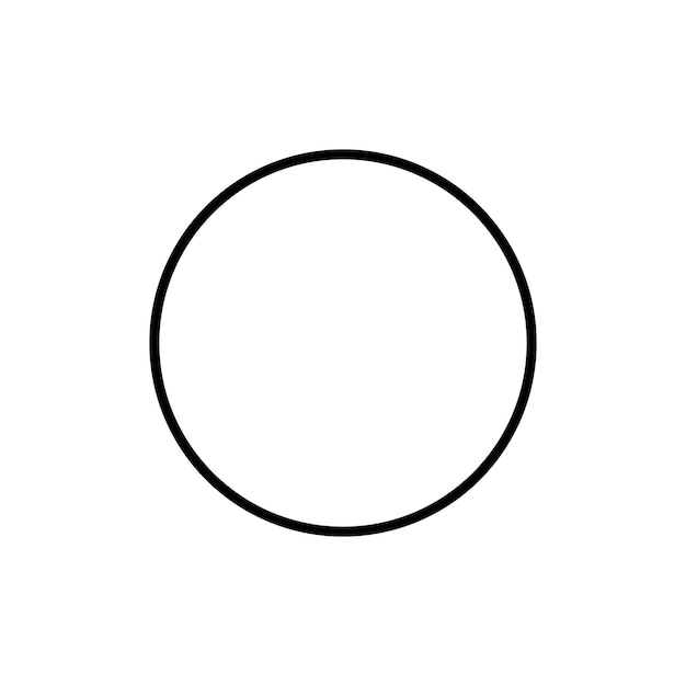 Kreis-Symbol Flachfüll-Satz-Sammlung