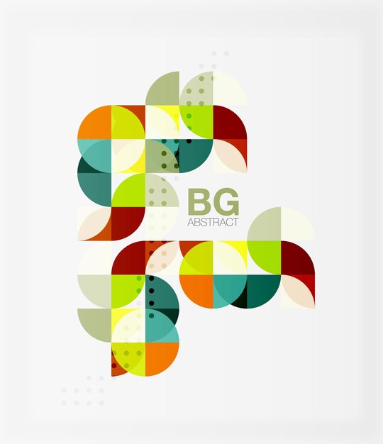 Kreisbanner. Vektorvorlagenhintergrund für Workflow-Layout-Diagramm-Nummernoptionen oder Webdesign