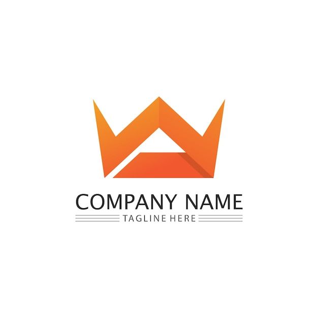 Krone Logo König Logo Königin Logo Prinzessin Vorlage Vektor Icon Illustration Design Imperial Royal und Success Logo Business
