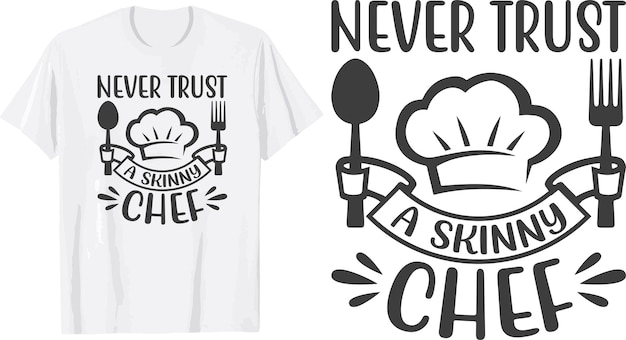 Vektor küche-svg-t-shirt-design