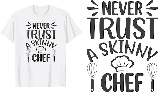 Vektor küche-svg-t-shirt-design