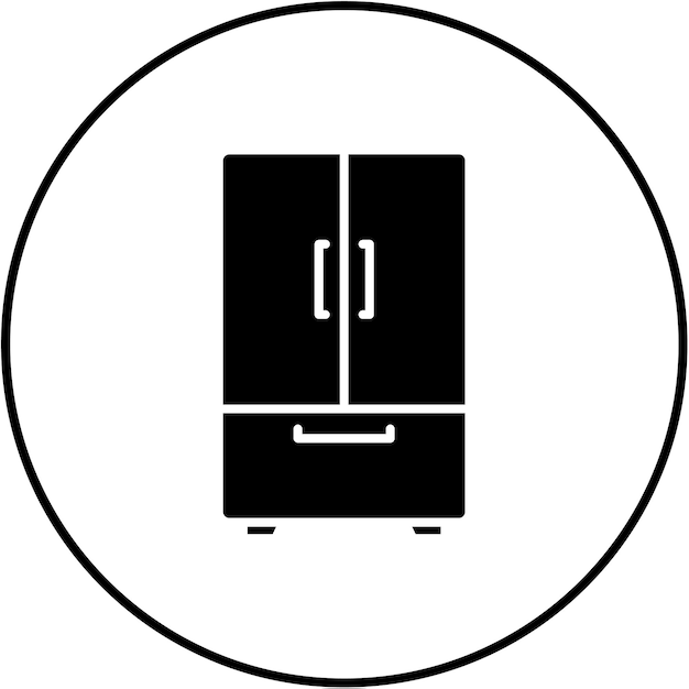 Vektor kühlschrank-symbol