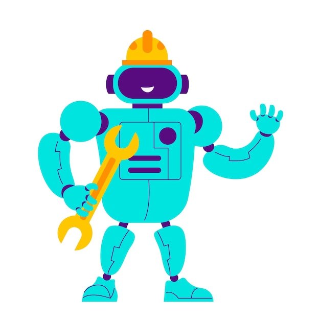 Künstliche Intelligenz des Roboterarbeiters