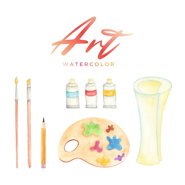 Kunst Aquarell