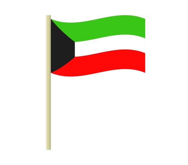 Kuwaitische Flagge