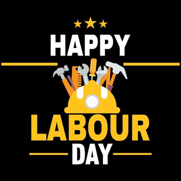 Labor day t-shirt design